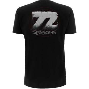 Merch Metallica: Metallica Unisex T-shirt: Skull Screaming Red 72 Seasons (back Print) (small) S