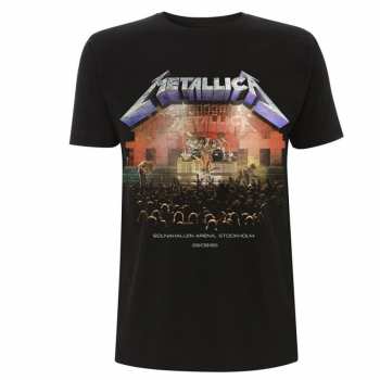 Merch Metallica: Tričko Stockholm '86.  XXL