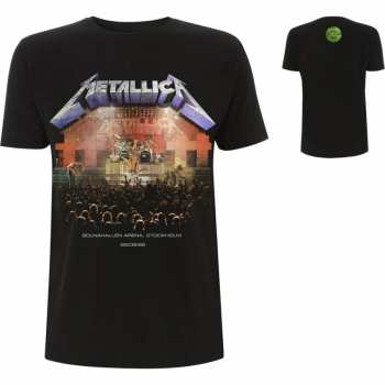 Merch Metallica: Tričko Stockholm '86.  XXL