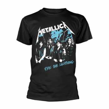 Merch Metallica: Tričko Vintage Ride The Lightning XL
