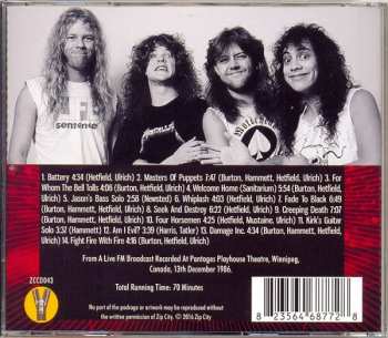 CD Metallica: Winnipeg 1986 404447