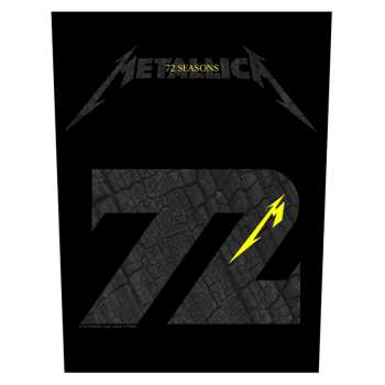 Merch Metallica: Zádová Nášivka 72 Seasons Band