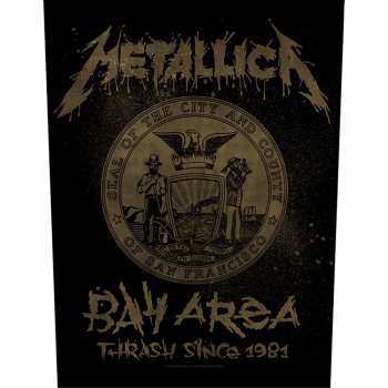 Merch Metallica: Zádová Nášivka Bay Area Thrash 