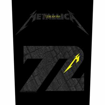 Merch Metallica: Zádová Nášivka Charred M72