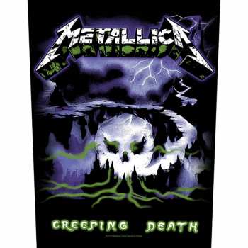Merch Metallica: Zádová Nášivka Creeping Death