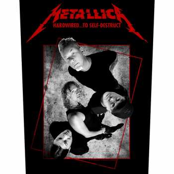 Merch Metallica: Zádová Nášivka Hardwired Concrete 