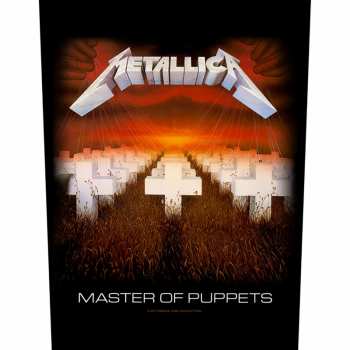 Merch Metallica: Zádová Nášivka Master Of Puppets