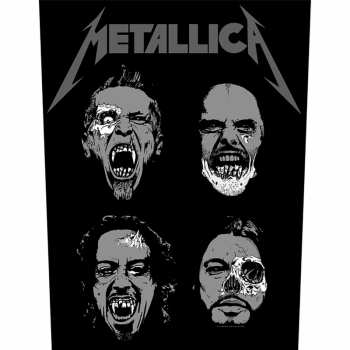 Merch Metallica: Zádová Nášivka Undead 
