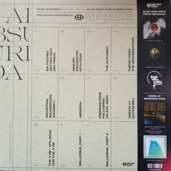 LP Metavari: Absurda-Music Reimagined In The Short Films Of David Lynch CLR | LTD 479852