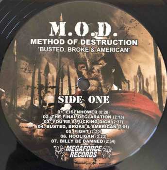 LP Method Of Destruction: Busted, Broke & American 87982