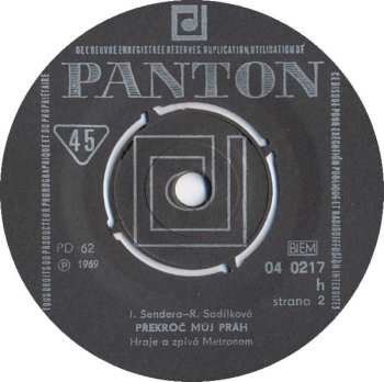 SP Metronom: Pojď, Přece Nebudeš Se Bát - Překroč Můj Práh