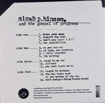 2LP Micah P. Hinson: Micah P. Hinson And The Gospel Of Progress LTD | CLR