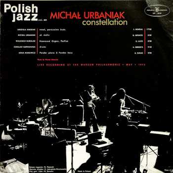 LP Michał Urbaniak Constellation: In Concert 50308