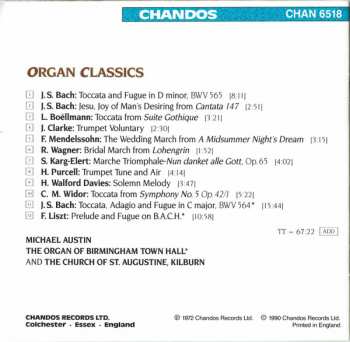 CD Michael Austin: Organ Classics 237225