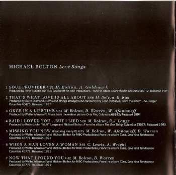 CD Michael Bolton: Love Songs 187480