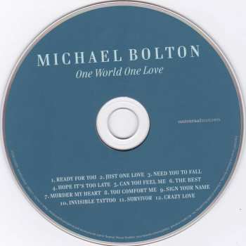 CD Michael Bolton: One World One Love