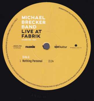2LP The Michael Brecker Band: Live At Fabrik - Hamburg 1987 455344