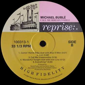 2LP Michael Bublé: Call Me Irresponsible 73322