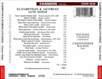 CD Michael Chance: 'The Sypres Curten Of The Night' - Elizabethan & Jacobean Lute Songs 318591
