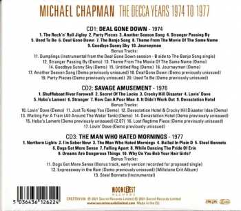 3CD Michael Chapman: The Decca Years 1974 To 1977 102011