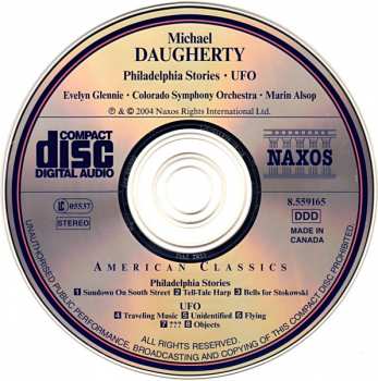 CD Michael Daugherty: Philadelphia Stories • UFO 320951