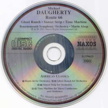 CD Michael Daugherty: Route 66 • Ghost Ranch • Sunset Strip • Time Machine 257201