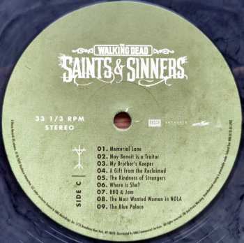3LP Michael David Peter: The Walking Dead Saints & Sinners Original Soundtrack (Complete Collection) DLX | CLR 432440