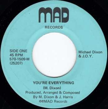 Michael Dixon & J.O.Y.: You're Everything
