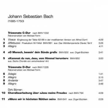 CD Michael Form: Speculation On J.S. Bach: Reconstructed Chamber Music And Chorals 287271