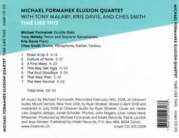 CD Michael Formanek Elusion Quartet: Time Like This 232106