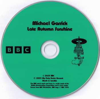 CD Michael Garrick: Late Autumn Sunshine