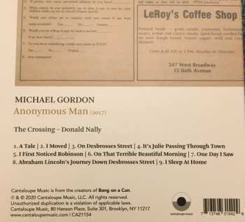 CD Michael Gordon: Anonymous Man 310629