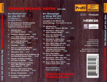 CD Michael Haydn: Die Hochzeit Auf Der Alm; Der Bassgeiger Zu Wörgl 312188