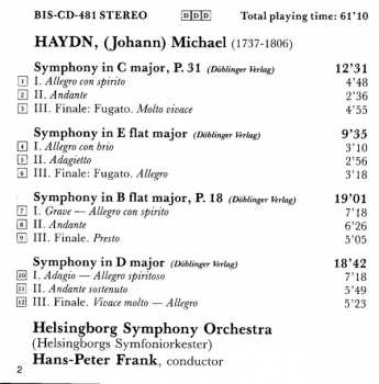 CD Michael Haydn: Symphonies 308285