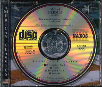 CD Michael Hersch: Symphonies Nos.1 & 2 / Fracta / Arrache 123282
