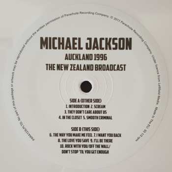 2LP Michael Jackson: Auckland 1996 (The New Zealand Broadcast) LTD | CLR 374532