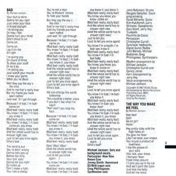 CD Michael Jackson: Bad