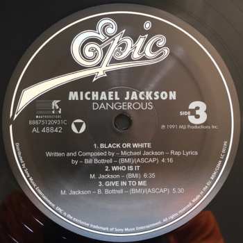 2LP Michael Jackson: Dangerous