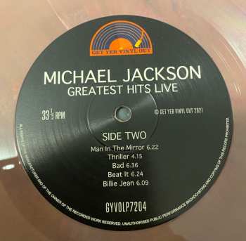 LP Michael Jackson: Greatest Hits Live DLX 358068
