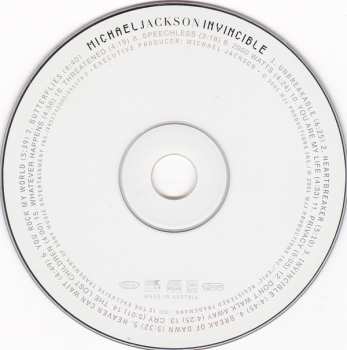 CD Michael Jackson: Invincible 18225