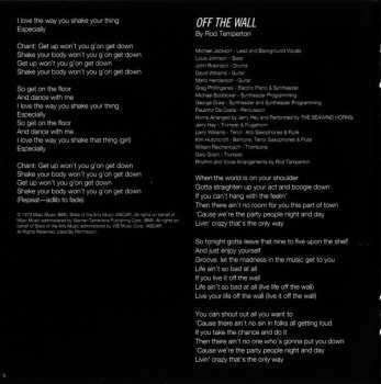 CD Michael Jackson: Off The Wall