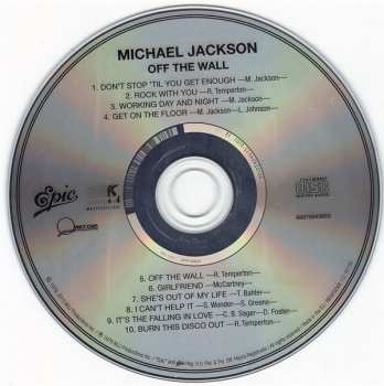 CD Michael Jackson: Off The Wall