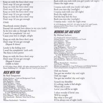 CD Michael Jackson: Off The Wall