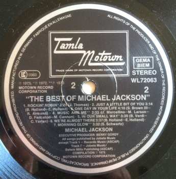 LP Michael Jackson: The Best Of