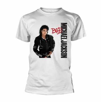 Merch Michael Jackson: Tričko Bad (white)