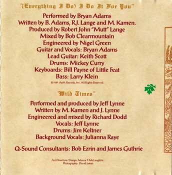 CD Michael Kamen: Robin Hood: Prince Of Thieves  (Original Motion Picture Soundtrack) 30779