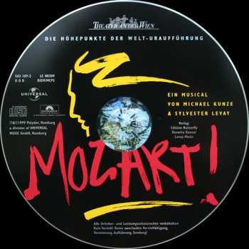 CD Michael Kunze: Mozart! (Die Höhepunkte Der Welt-Uraufführung) 188632