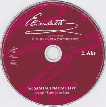 2CD Michael Kunze: Elisabeth (Gesamtaufnahme Live Aus Dem Theater An Der Wien) 536824