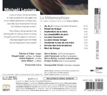 CD Michaël Levinas: La Métamorphose 524105