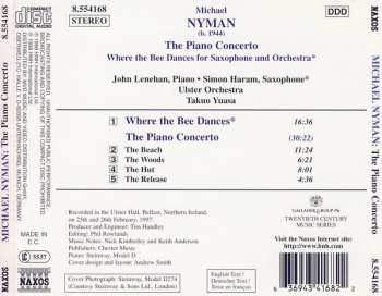 CD Michael Nyman: The Piano Concerto - Where The Bee Dances (For Saxophone And Orchestra) 334068
